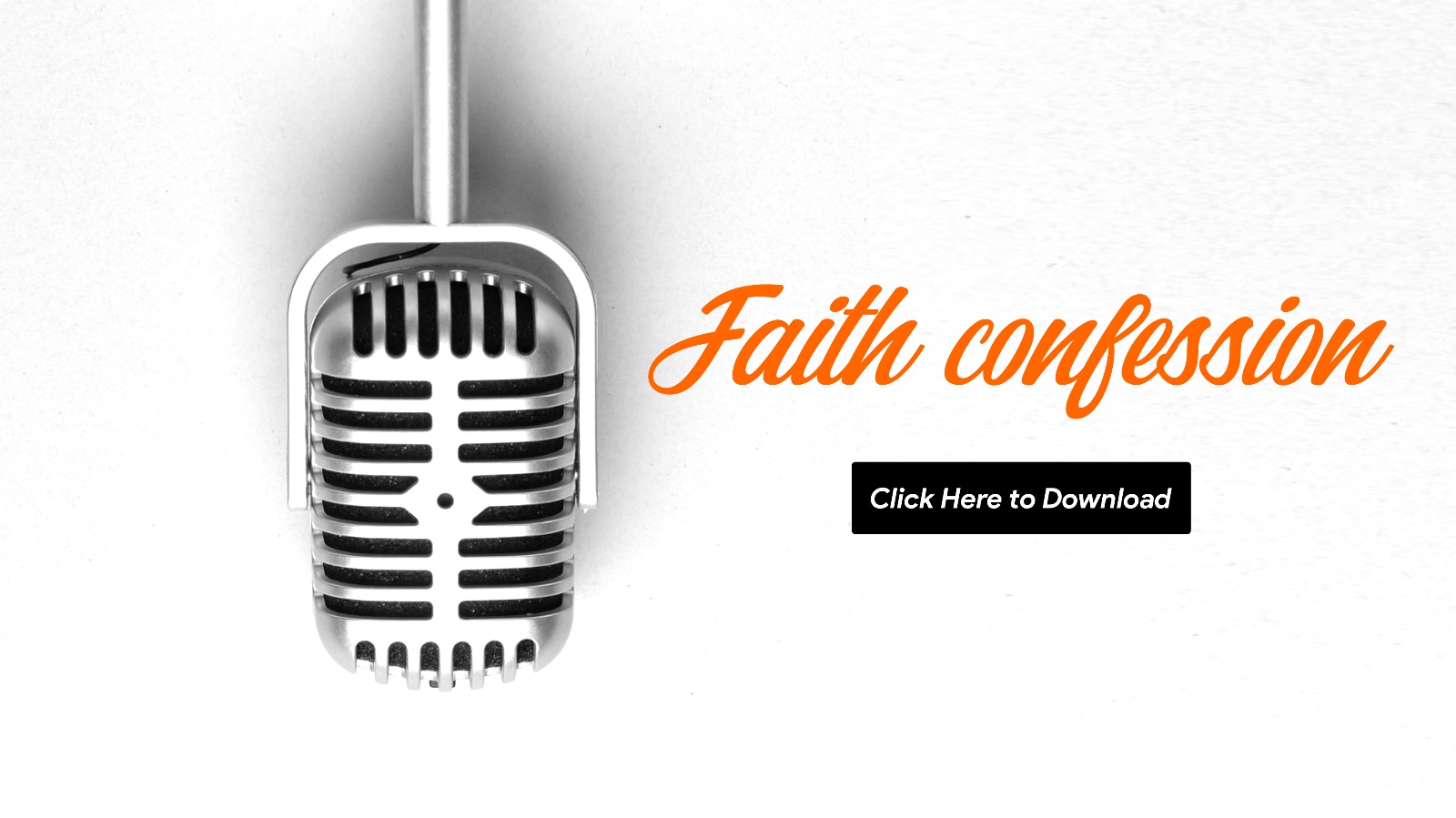 Faith Confession